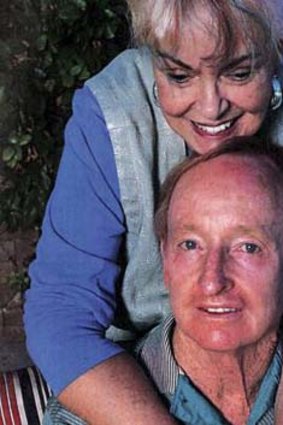 Winning team: Rod and Mary Laver were married 46 years.