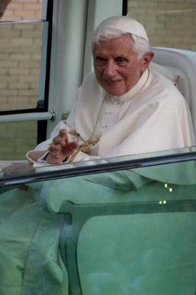 Pope Benedict visits Leon.