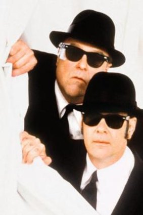 The Blues Brothers, mark II: John Goodman and Dan Aykroyd in the belated sequel, which did little to damage the appeal of teh original.