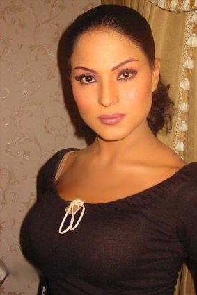 Accusations ... Asif's former girlfriend Veena Malik, who claims the entire team is involved.