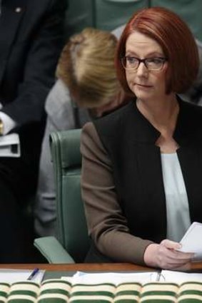 'Parts of the menu were clever and almost funny, but the joke sours completely in the way it turned its attention to Gillard.'