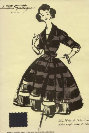 Sebra Prints: Lithographs from Paris fashion houses are in vogue.