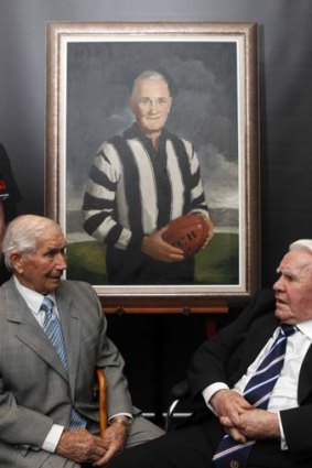 Two Pies in a pod: Ron and Lou Richards reminisce about Jock McHale.