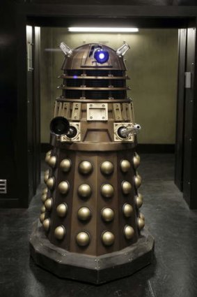 The Dalek, potential ruler of the universe but has trouble with stairs.