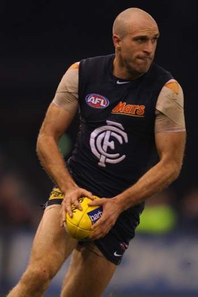 Not going anywhere: Chris Judd.