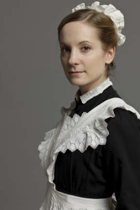Downstairs: Joanne Froggatt as Anna in <i>Downton Abbey</i>.