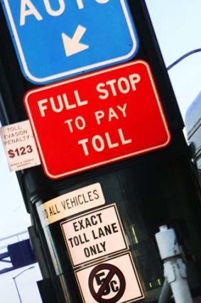 Unpopular ... expected toll rises will cause for angst for Sydney's Cross City Tunnel users.