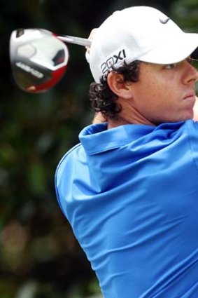 Timing is everything: Rory McIlroy.