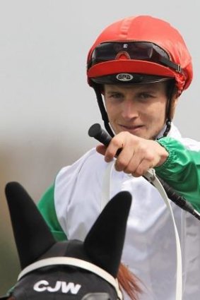 Too good: James McDonald rode Junoob to victory in the Randwick City Stakes.