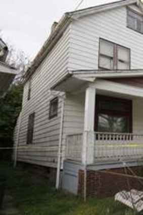Home of horrors: The Cleveland house where the women were held captive.