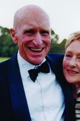 Neville Kennard and wife Gaby. They were married in 1983 and shared an interest in flying.