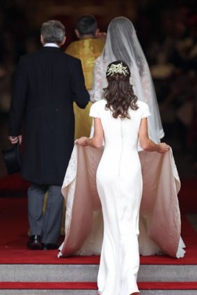 The world's most famous bridesmaid, Pippa Middleton.