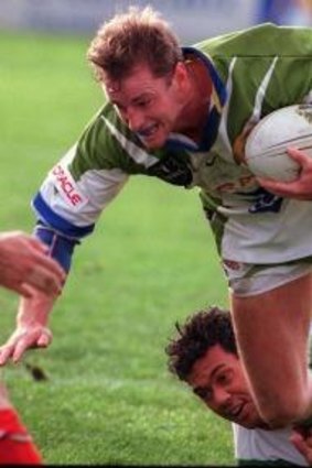 Michael Maguire while playing for the Raiders in 1998.