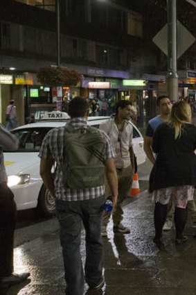 Homeward bound: partygoers fill the streets of Kings Cross on the first weekend of new lockout laws