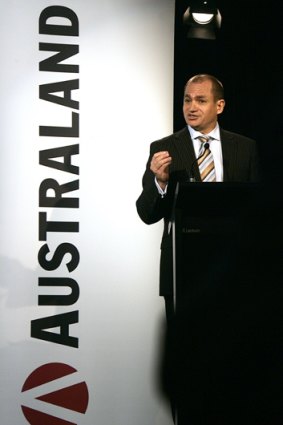 In the spotlight: Australand CEO Bob Johnston.