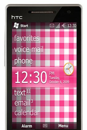 HTC Touch Diamond 2 with Windows Mobile 6.5.