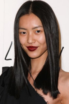 Chinese model Lui Wen, the first Asian face appointed by Estee Lauder.