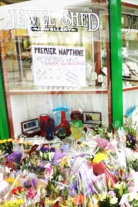 The jewellery shop's Facebook page was flooded with messages of sympathy.