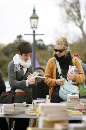 The business of reading is a main attraction in the former gold-rush town of Clunes.