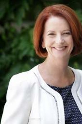 Captain's pick … Julia Gillard announces her endorsement of Nova Peris as Senate candidate.