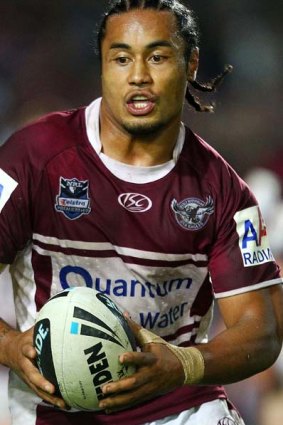 Back from suspension . . . Steve Matai.