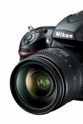 Nikon D800 DSLR.
