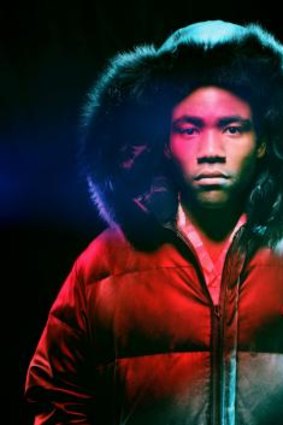 Energetic: Donald Glover, aka Childish Gambino, a leader among the  next generation  of rappers.