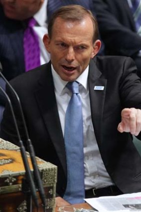 Possible unlawful behaviour &#8230; Tony Abbott's claim.