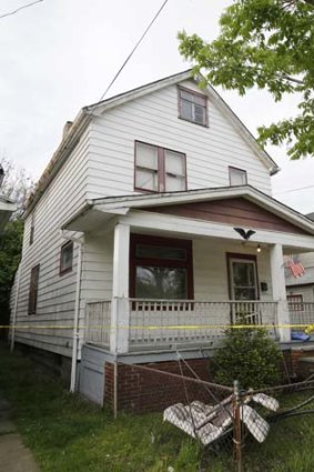 Scene of the crime: The Cleveland house where three women escaped.