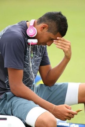 Nick Kyrgios is emotionally drained after a long season.