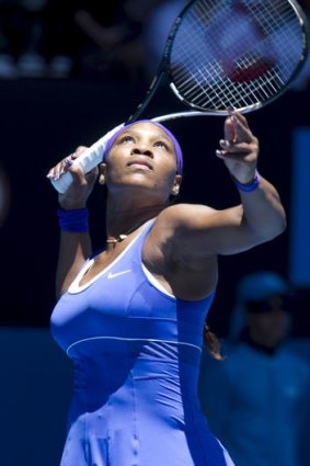Fighting fit: Serena Williams says she’s in great condition.