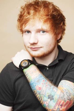 Ed Sheeran... denies holding the mantle as the world's most lusted-after ginger-haired man.