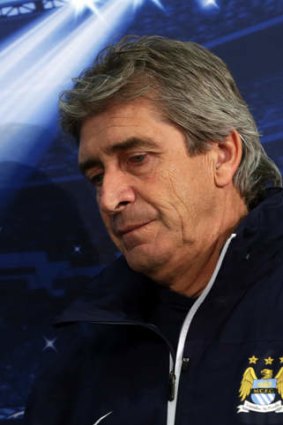 "I recognise absolutely my mistake, but I don't have any guilty conscience about what we did because we always tried to score the fourth goal.": Manchester City's manager Manuel Pellegrini