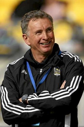 New approach: Ernie Merrick appears to be a different man at the Wellington Phoenix.