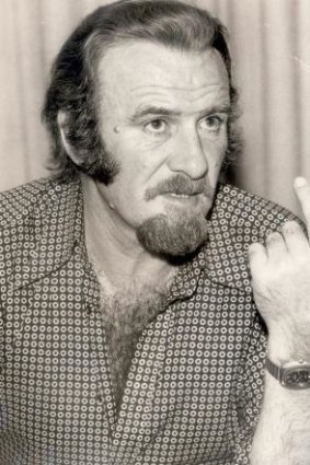 Acker Bilk in Australia for a tour in 1975. 