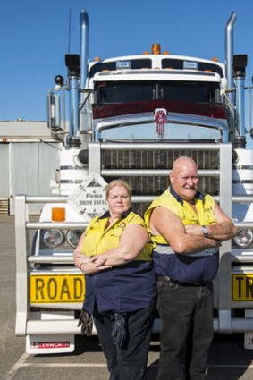 True blue: Noelene and Bluesy from <i>Outback Truckers</i>.