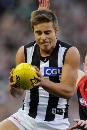 New Magpie: Ben Kennedy is keeping some older players out of the team.