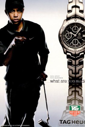 TAG Heuer and Tiger Woods - what are they made of?