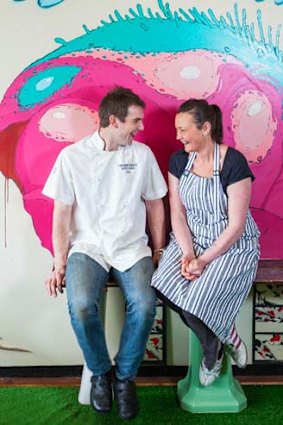 Zac and Sian of Hobart's Crumb Street Kitchen.