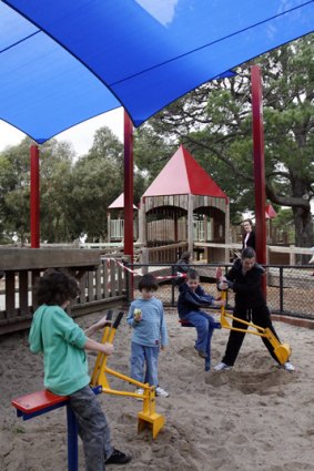 Maranoa Gardens in Balwyn have a well-appointed playground.