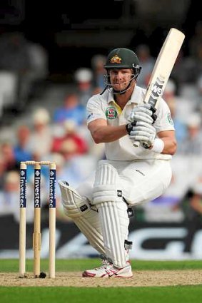 Watson's innings was characterised by savage pull shots.
