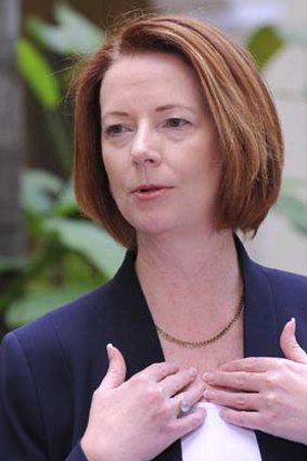 Julia Gillard ... will be feeling a little better than Tony Abbott.