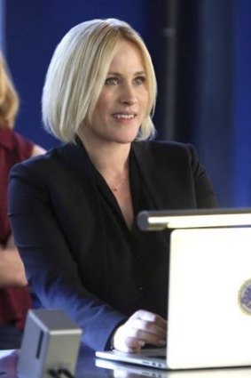 Cyber cop: Patricia Arquette joins the CSI team as Special Agent Avery Ryan.