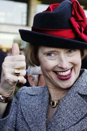 "I love the horses ... I wouldn't get up at 2.30 in the morning if I didn't" ...  Gai Waterhouse.