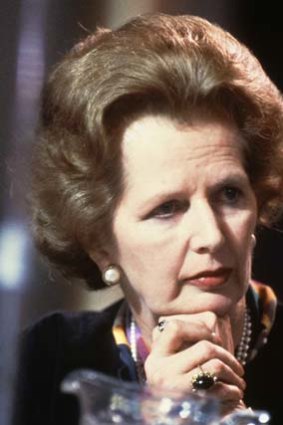 Model ... Margaret Thatcher.