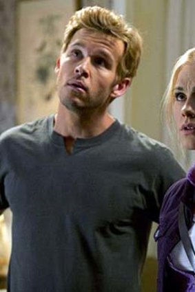 Sibling time: Jason and Sookie Stackhouse.