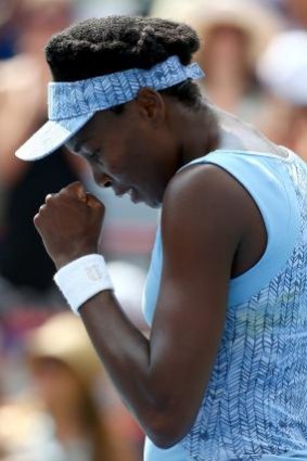 Through to the final: Venus Williams.