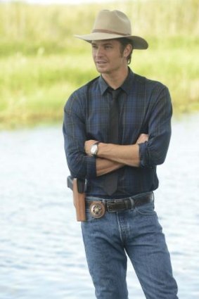 Series stalwart: Timothy Olyphant as Marshal Raylan Givens in <i>Justified</i>.
