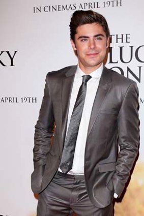 Zac Efron arrives at the world premiere of <i>The Lucky One</i> in Sydney.