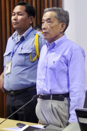 Kaing Guek Eav, known as Duch, who ran the Khmer Rouge's "S-21" torture and interrogation centre.